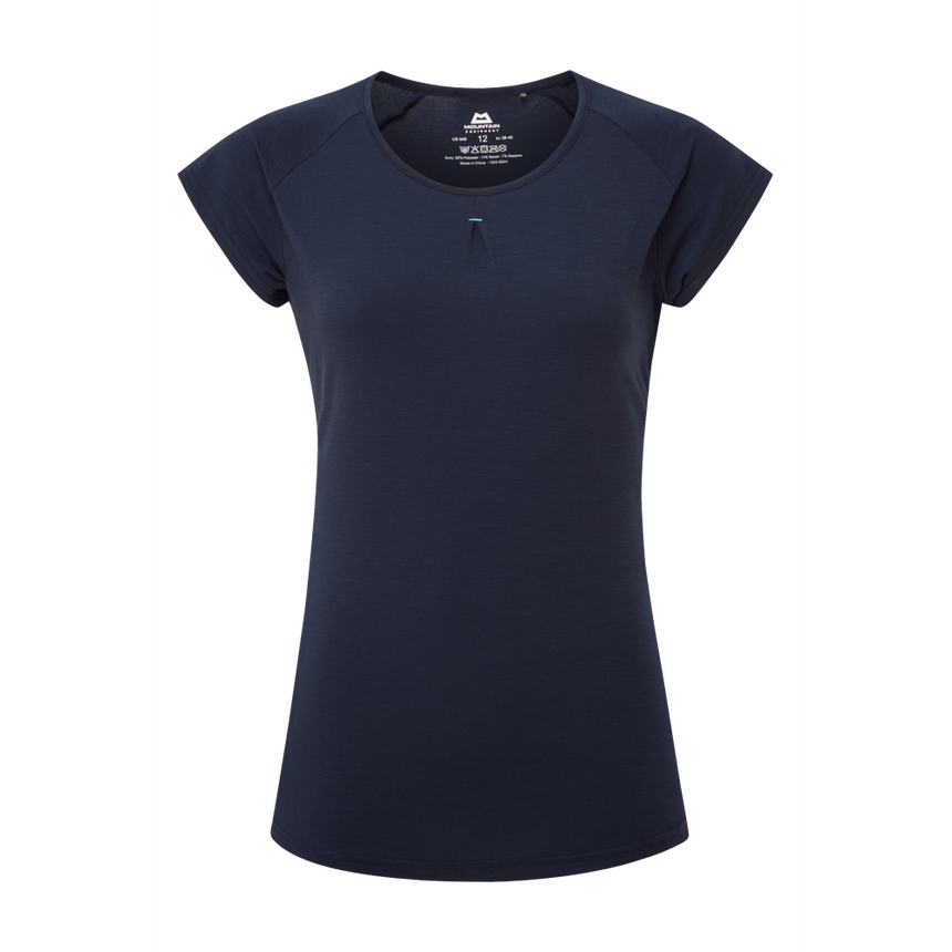 Mountain Equipment Equinox Women's Tee in Cosmos - Front