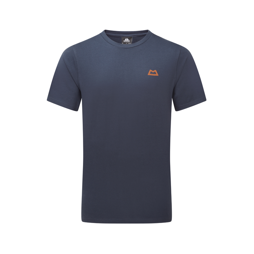 Mountain Equipment Everest Men's Tee in Ombre Blue - Front