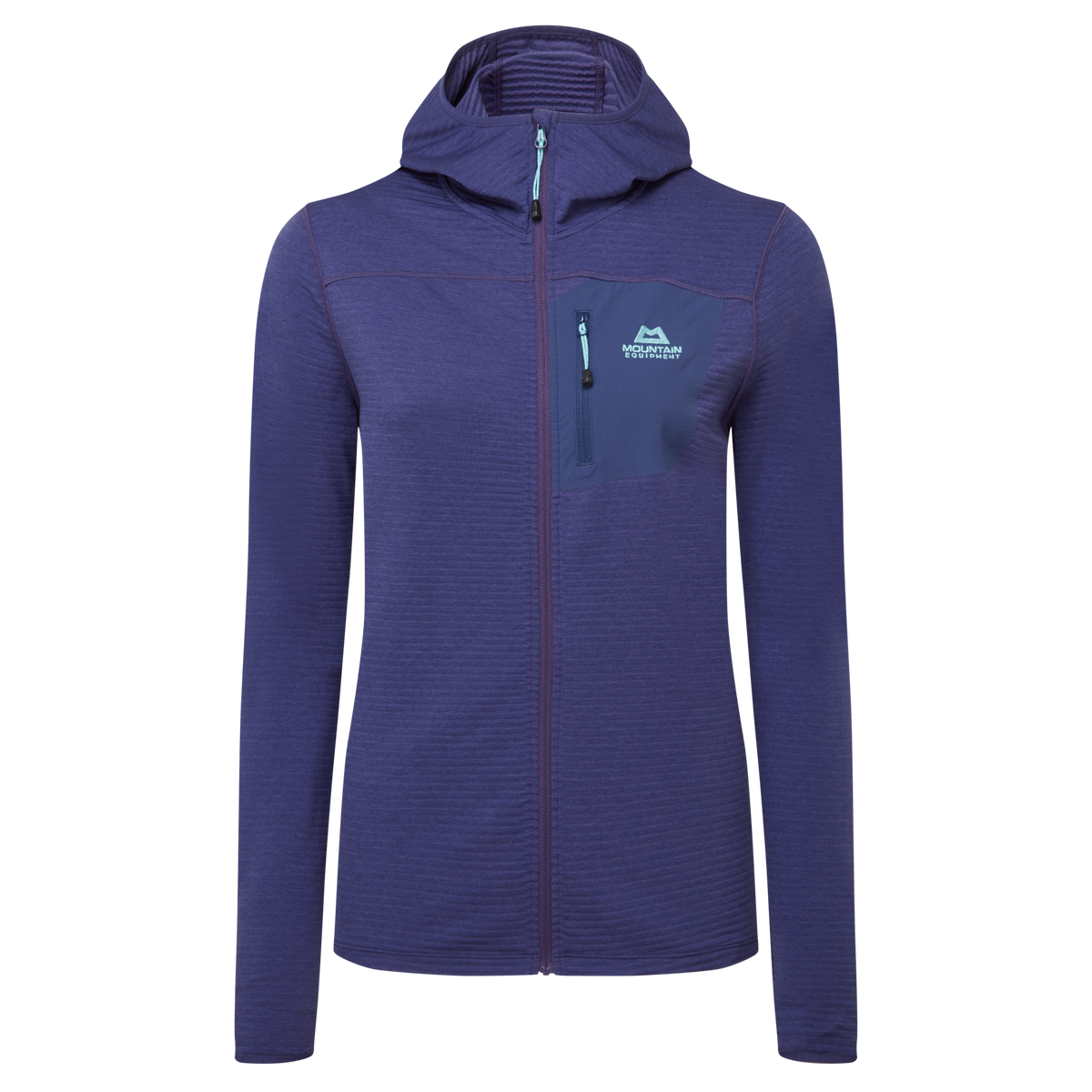 Mountain Equipment Lumiko Hooded Women's Jacket in Amethyst/Medieval - Product Preview