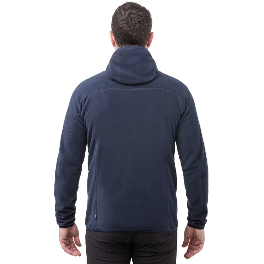 Mountain Equipment Micro Zip Men's Jacket in Cosmos - On Model Back