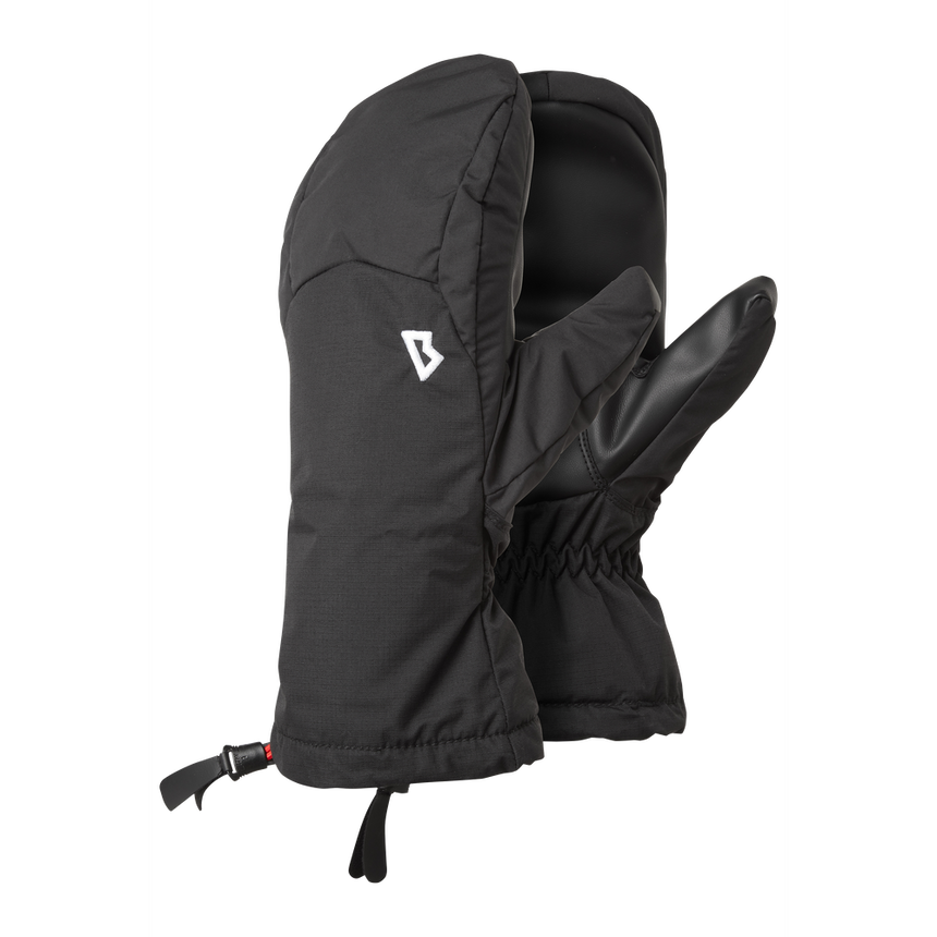 Mountain Equipment Mountain Mitts in Black - Paired Palm View