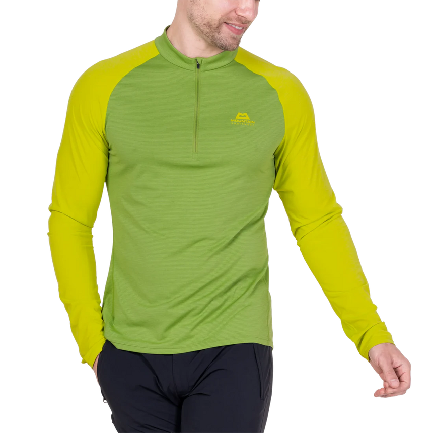 Mountain EquipmentMountain Equipment Nava LS Men's Zip TOutdoor Action