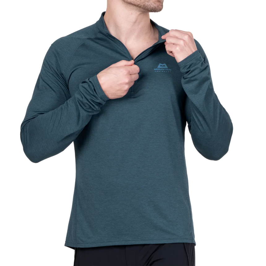 Mountain EquipmentMountain Equipment Nava LS Men's Zip TOutdoor Action