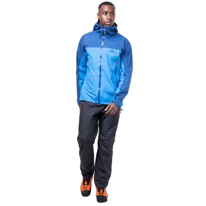 Mountain Equipment Odyssey Men's Pant in Black - On Model Front Full