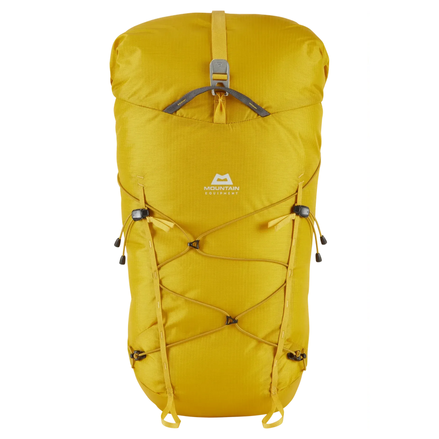 Mountain Equipment Orcus 22+ Backpack in Sulphur - Back