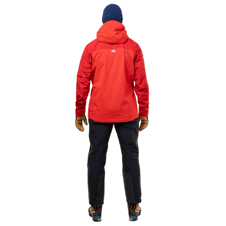 Mountain Equipment Orion Men's Jacket in Chili/Crimson - Front Fit