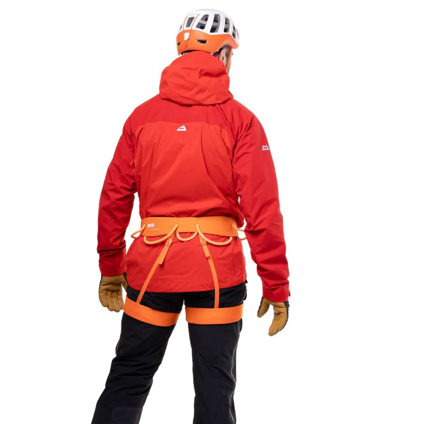 Mountain Equipment Orion Men's Jacket in Chili/Crimson - With Harness