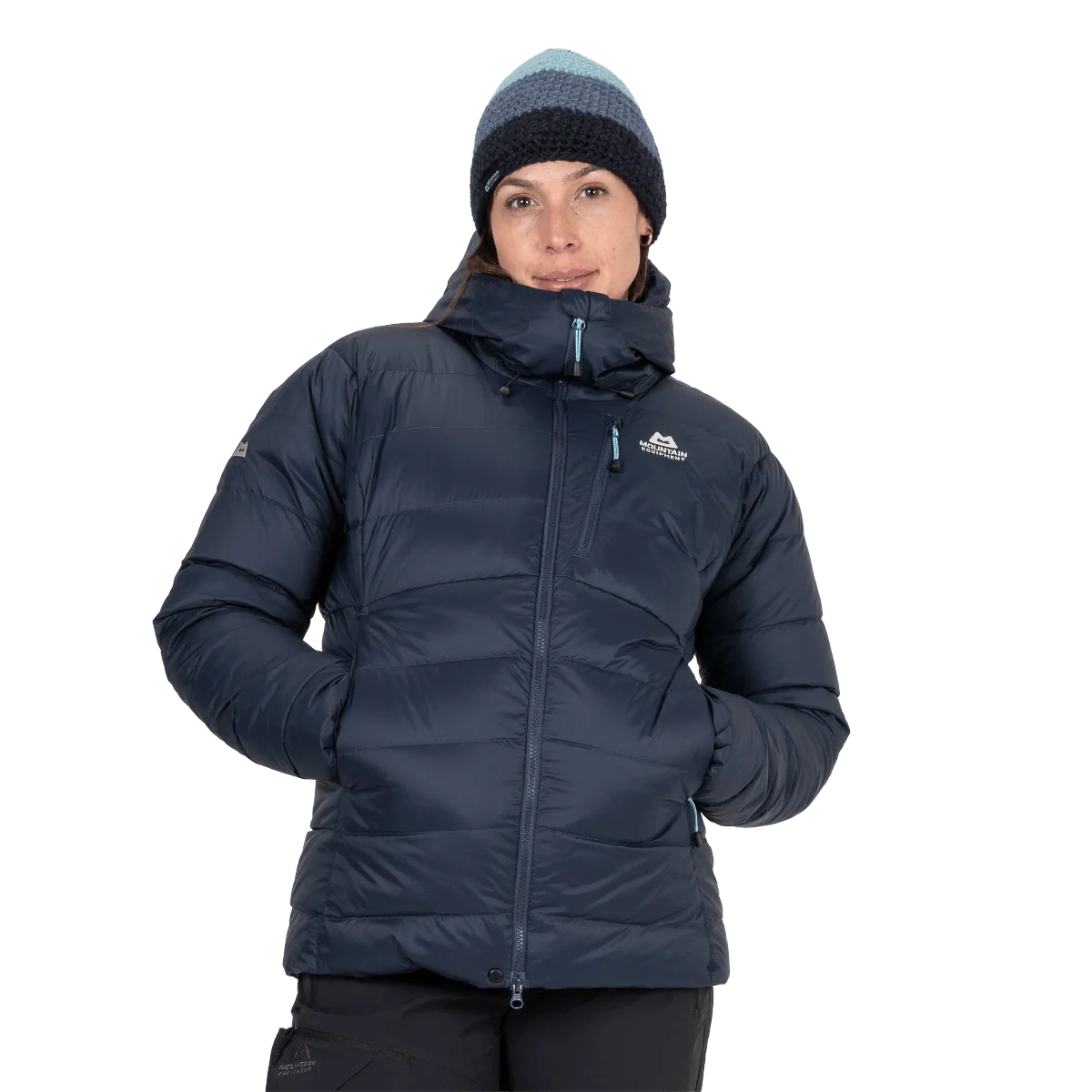 Mountain Equipment Paiyu Women's Jacket in Cosmos - Front On Model