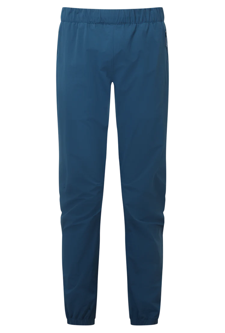 Mountain Equipment Sella Women's Pant in Majolica Blue - Back flat lay