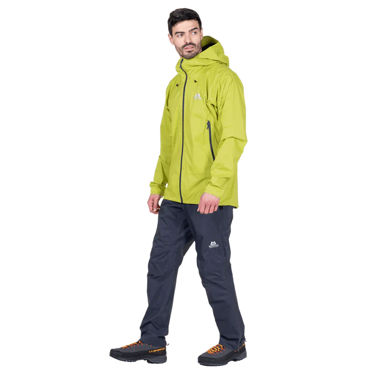 Mountain Equipment Spyre Men's Pant in Blue Nights - Waistband Detail