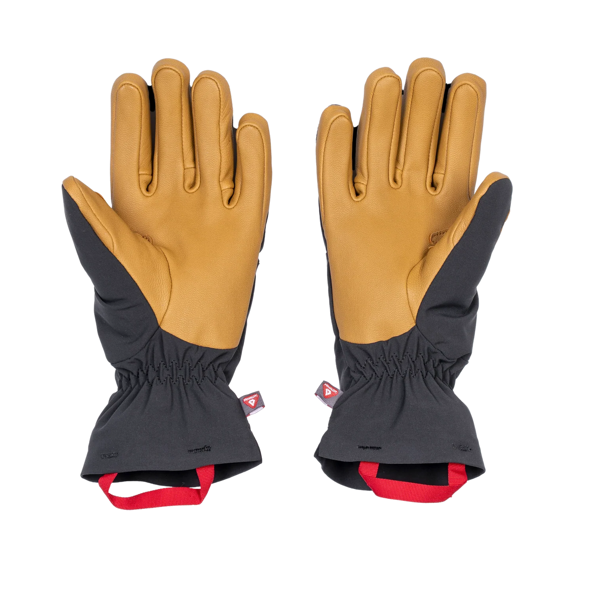 Mountain Equipment Super Alpine Women's Gloves in Black/Tan - Palm