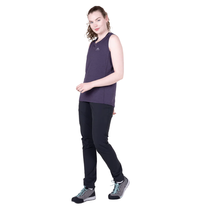 Mountain Equipment Tempi Women's Tank in Nightshade - Back view