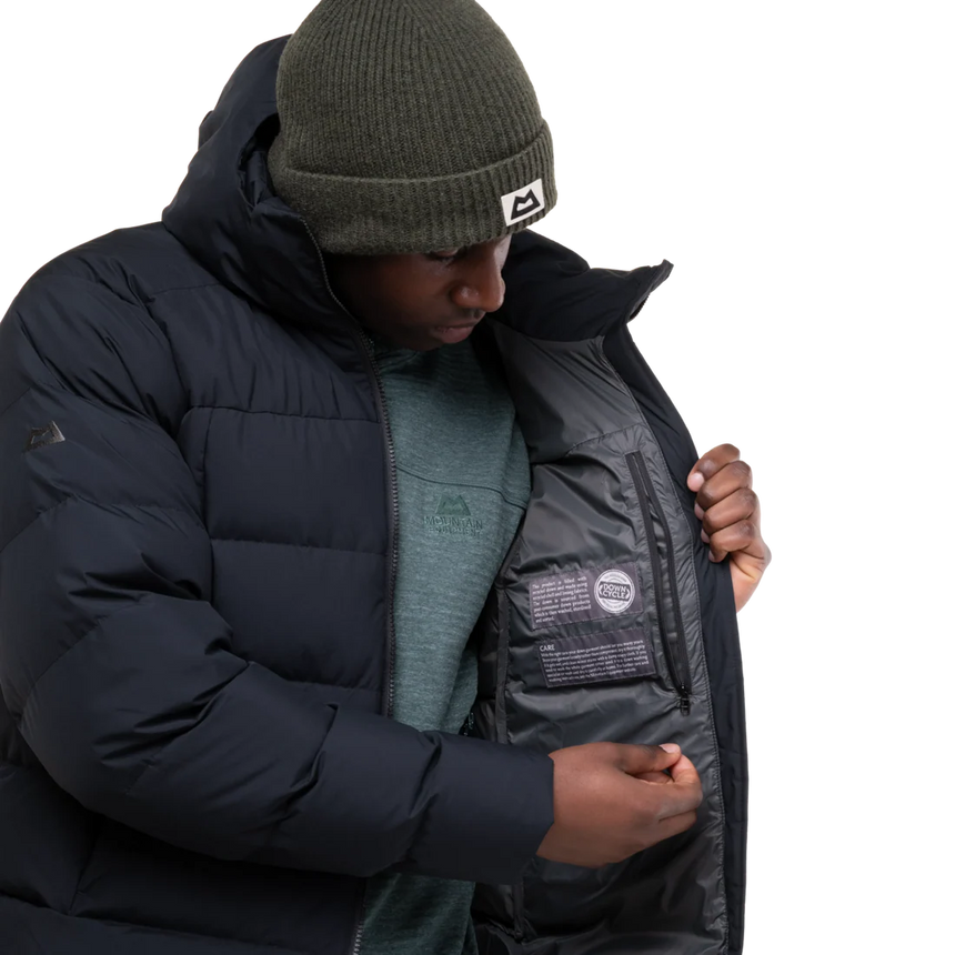 Mountain Equipment Tromso Men's Jacket in Black - Inner Zipped Security Pocket