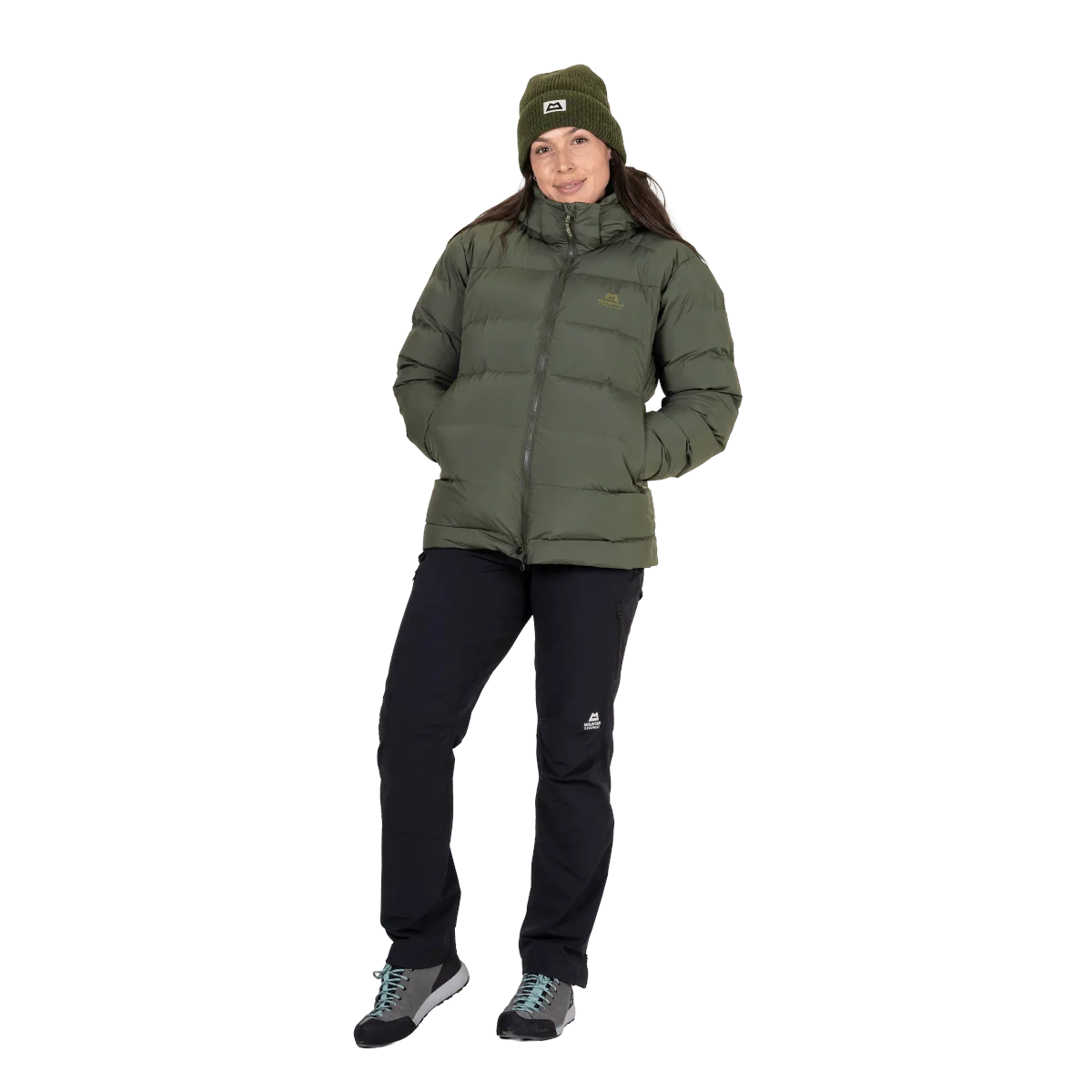 Mountain Equipment Tromso Women's Jacket in Buckthorn - On Model Front