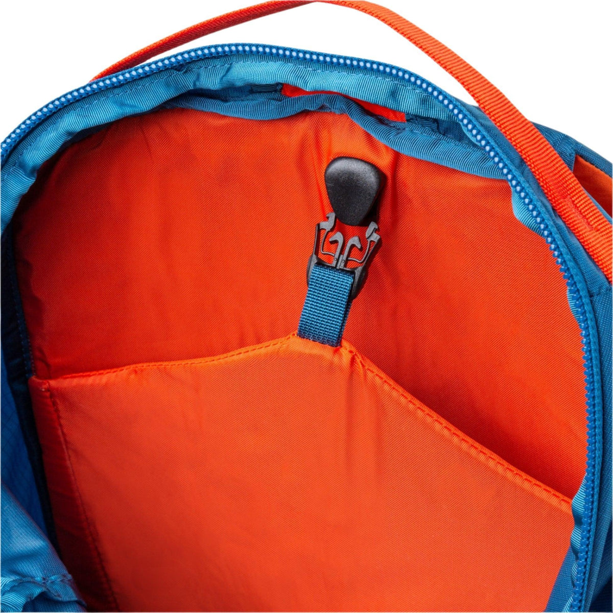 Mountain Equipment Wallpack 20 Backpack in Alto Blue - Lid Pocket Detail