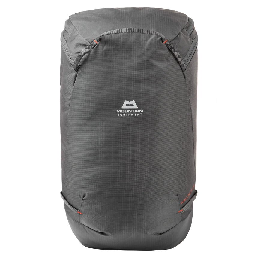 Mountain Equipment Wallpack 20 Backpack in Anvil Grey - Front