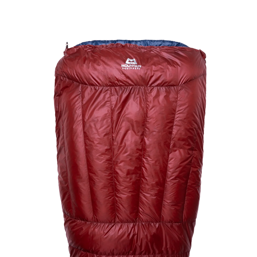 Mountain Equipment Xenith I Sleeping Bag in Merlot - Open