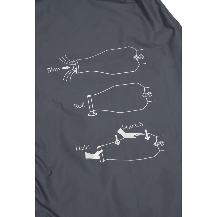 Mountain Equipment Aerostat Windsock (Pump Sack) Outdoor Action Ombre Blue- Detail