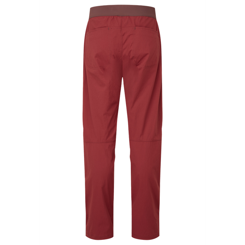 Mountain Equipment Altun Women's Pant Outdoor Action Cabernet- Back