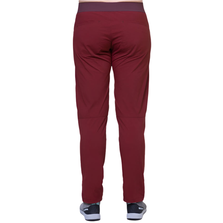 Mountain Equipment Altun Women's Pant Outdoor Action Cabernet- Back Fit