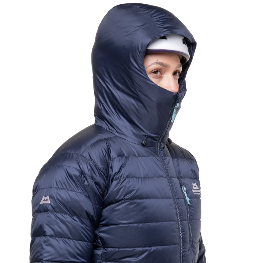 Mountain Equipment Baltoro Women's Jacket Outdoor Action Cosmos- Mountain HC Insulated Hood