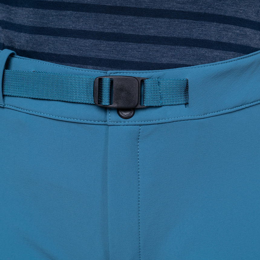 Mountain Equipment Chamois Women's Pant (AC) Outdoor Action IndianTeal/Maj- Low-profile belt