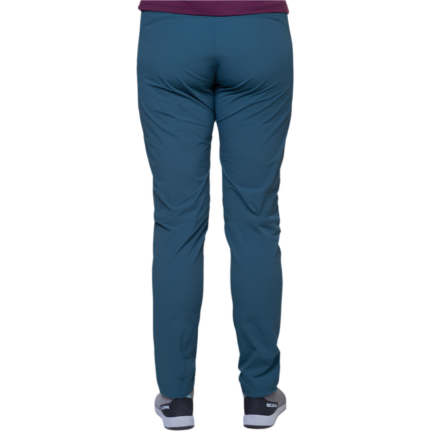 Mountain Equipment Comici Women's Pant (AC) Outdoor Action Majolica/Topaz- Back Pocket
