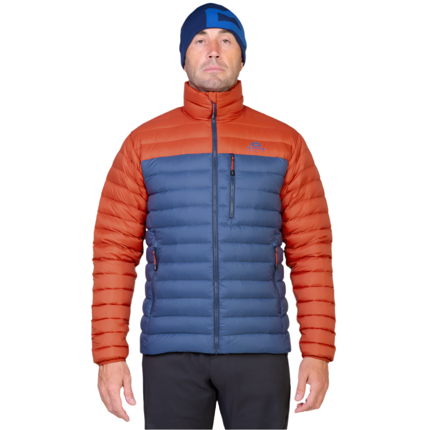 Mountain Equipment Earthrise Men's Jacket Outdoor Action Dusk/RedRock- Front fit