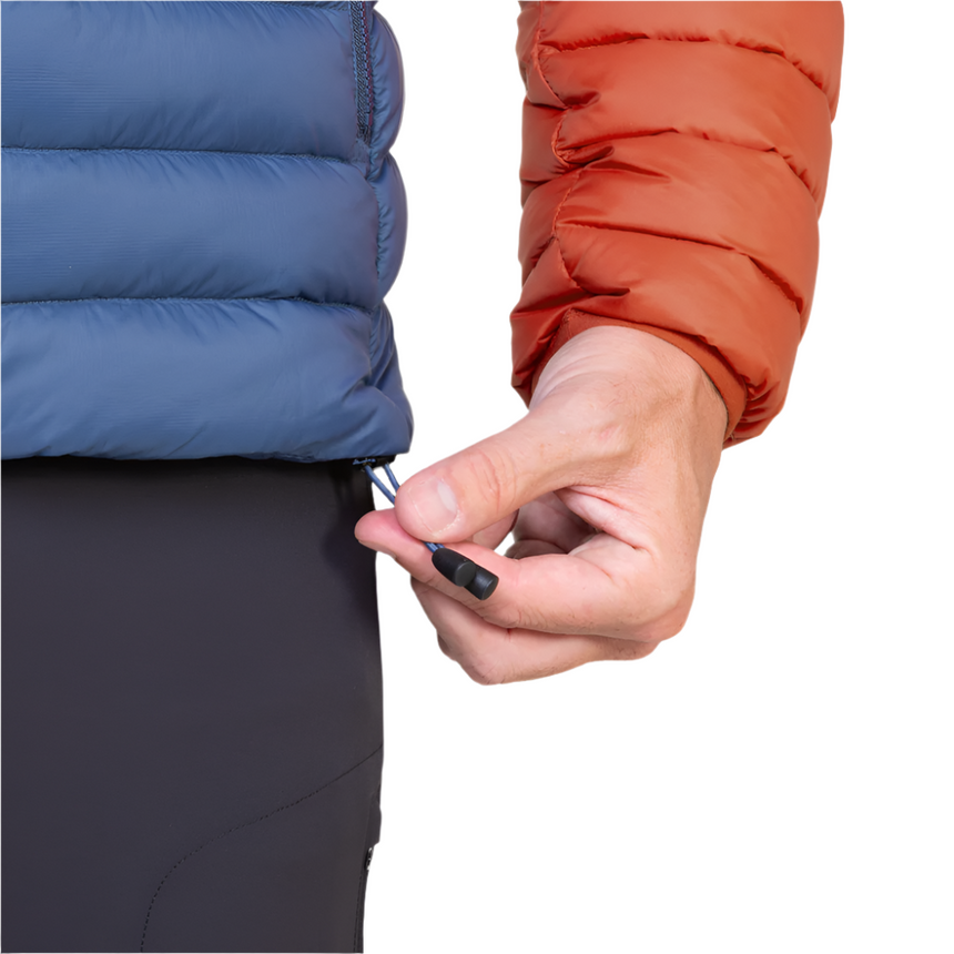 Mountain Equipment Earthrise Men's Jacket Outdoor Action Dusk/RedRock- Hem Drawcord