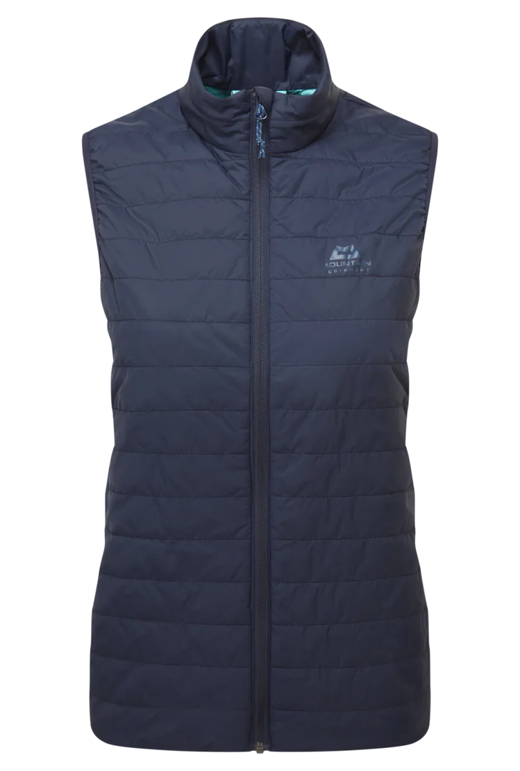 Mountain Equipment Fractal Women's Vest Outdoor Action Cosmos- Front