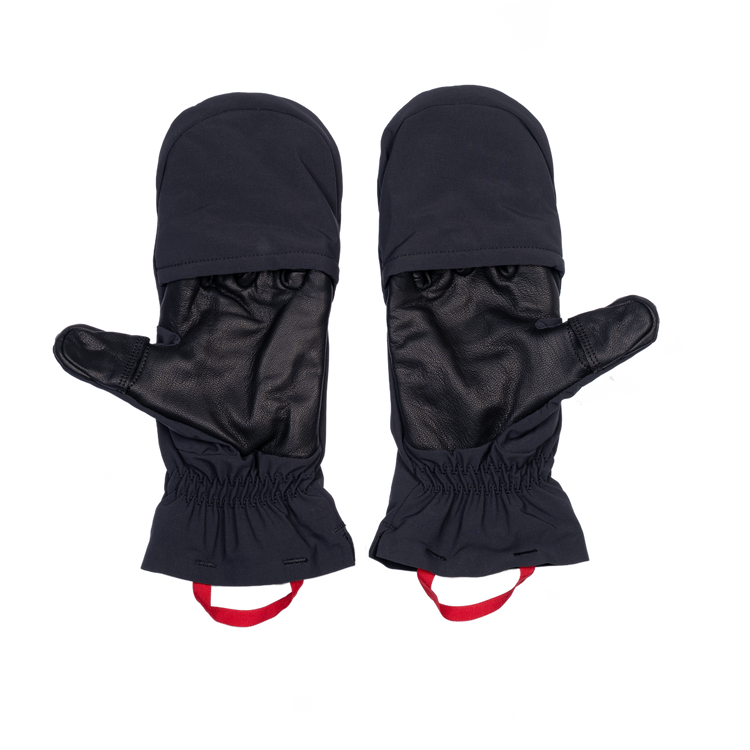 Mountain Equipment G2 Alpine Combi Mitt Outdoor Action Black/Black- Goatskin leather palm