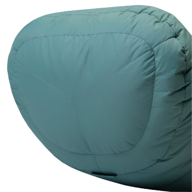 Mountain Equipment Glacier 700 Women's Sleeping Bag Outdoor Action Sage- foot box