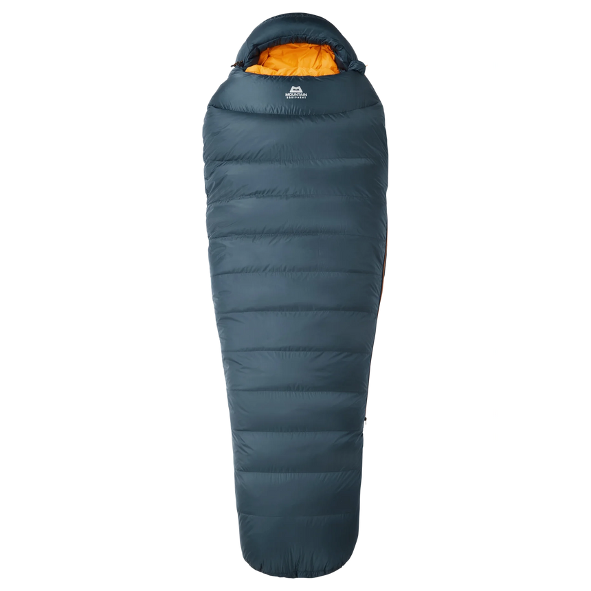 Mountain Equipment Helium 600 Sleeping Bag (-10°C/14°F) Outdoor Action Majolica Blue- Full Length
