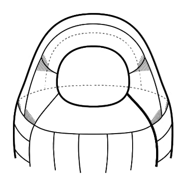 Mountain Equipment Helium 800 Sleeping Bag Majolica Blue- Anatomically Shaped Hood