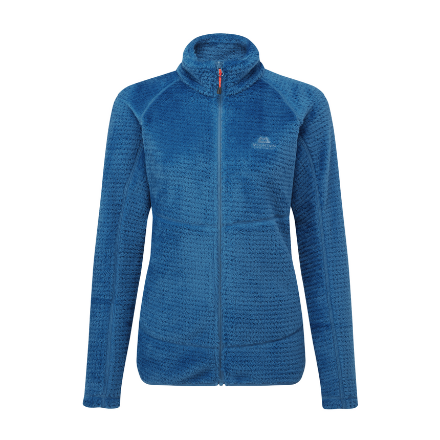 Mountain Equipment Hispar Women's Jacket Outdoor Action Stellar Blue- Front