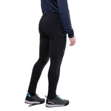 Mountain Equipment Jorasses Lite Men's Tight Outdoor Action Black- Side Fit on Model