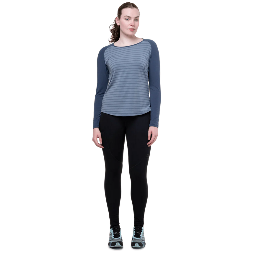 Mountain Equipment Jorasses Lite Women's Tight Outdoor Action Black - Front Fit on Model