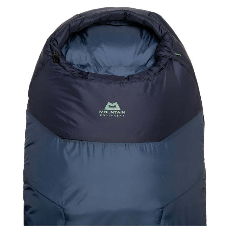 Mountain Equipment Klimatic III Women's Sleeping Bag (-5°C/23°F) Outdoor Action - Hood