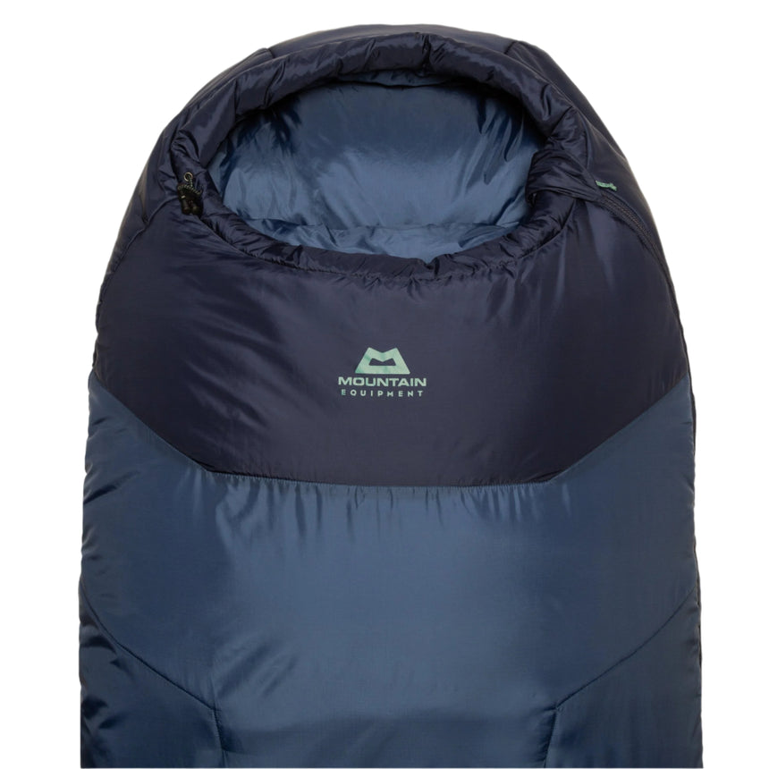 Mountain Equipment Klimatic II Women's Sleeping Bag (-1°C/30°F) Outdoor Action Dusk- Hood
