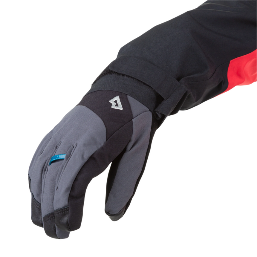 Mountain Equipment Kongur MRT GORE-TEX® Women's Jacket Outdoor Action Imperial Red/Black - Cuff