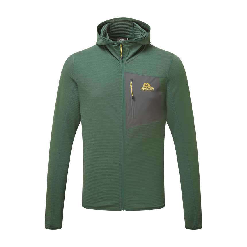 Mountain Equipment Lumiko Hooded Men's Jacket Outdoor Action Fern/Ombre- Front