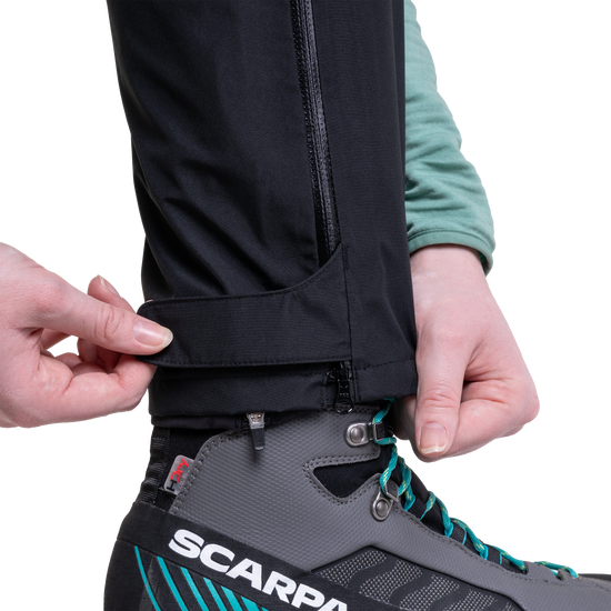 Mountain Equipment Makalu GORE-TEX Women's Pant Outdoor Action Black- Hem