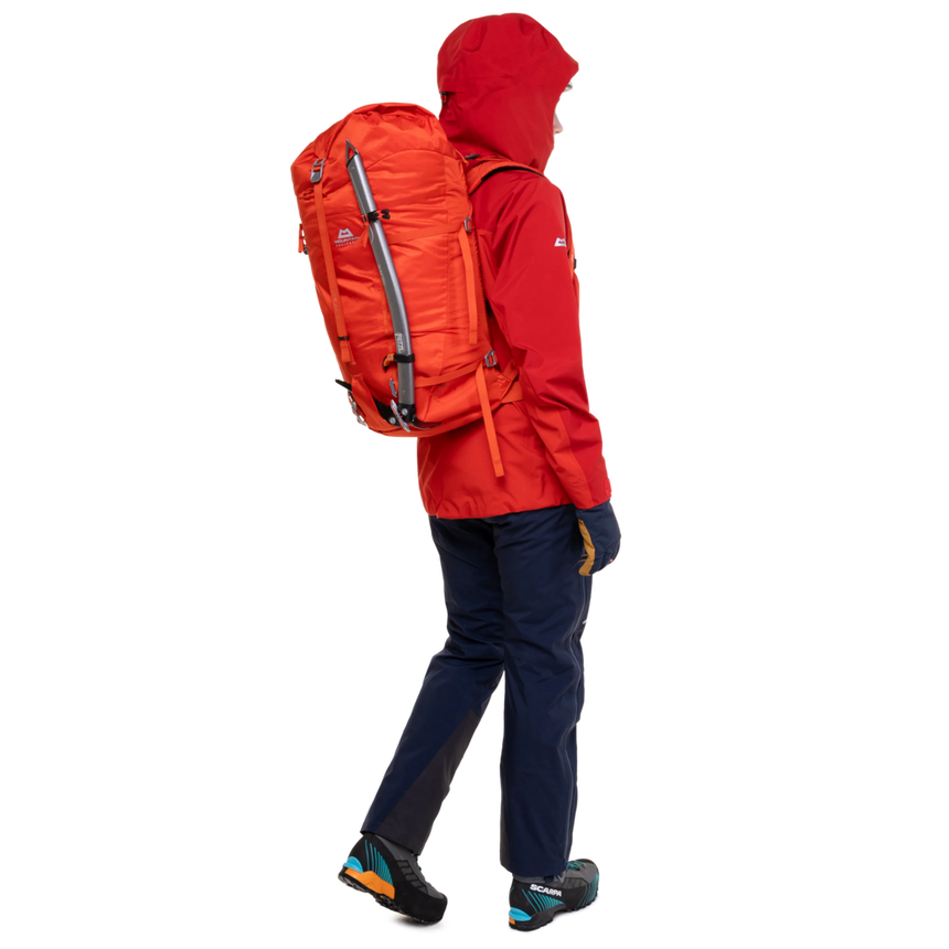 Mountain Equipment Manaslu Women's Jacket Outdoor Action Chili/Crimson-