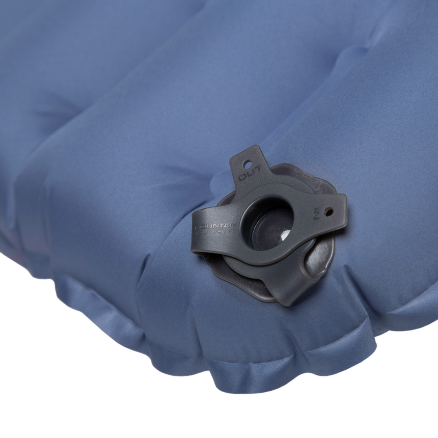 Mountain Equipment Mirrostat 7.0 Mat Outdoor Action Bluefin-Closed Gas Mask valve