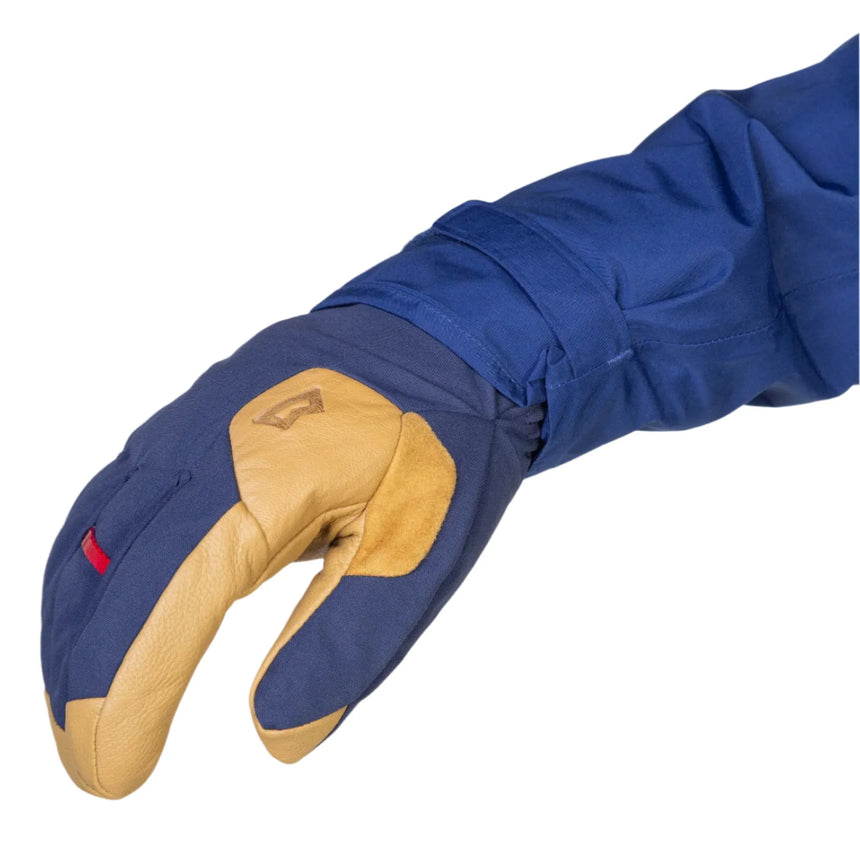 Mountain Equipment Nanda Devi GORE-TEX Men's Jacket Outdoor Action Lapis Blue/Medieval- Cuff