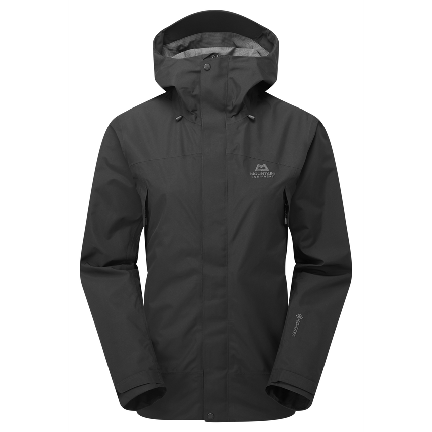 Mountain Equipment Nanda Devi Women's Jacket Outdoor Action Black- Front