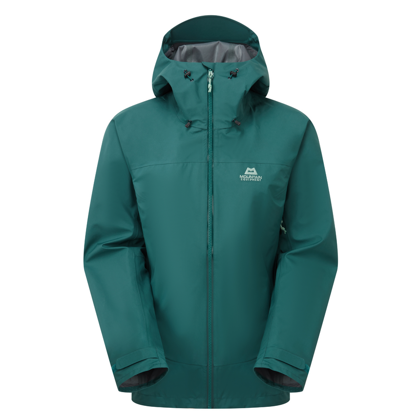 Mountain Equipment Odyssey Women's Jacket Outdoor Action Deep Teal- Front