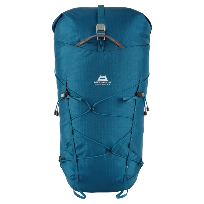Mountain Equipment Orcus 22+ Backpack Outdoor Action Alto Blue- Front