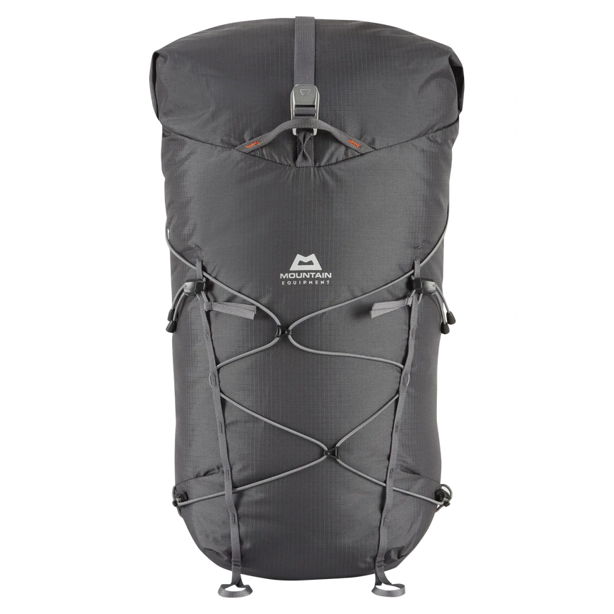 Mountain Equipment Orcus 28+ Backpack Outdoor Action Anvil Grey- Front
