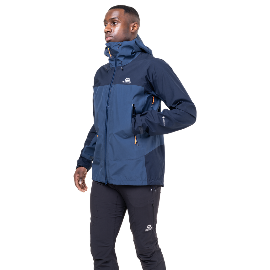 Mountain Equipment Saltoro Gore-Tex Men's Jacket Outdoor Action Dusk/Cosmos- Hand pocket